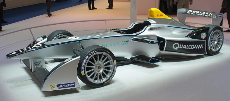 Formula E Spark Renault SRT 01E racing car