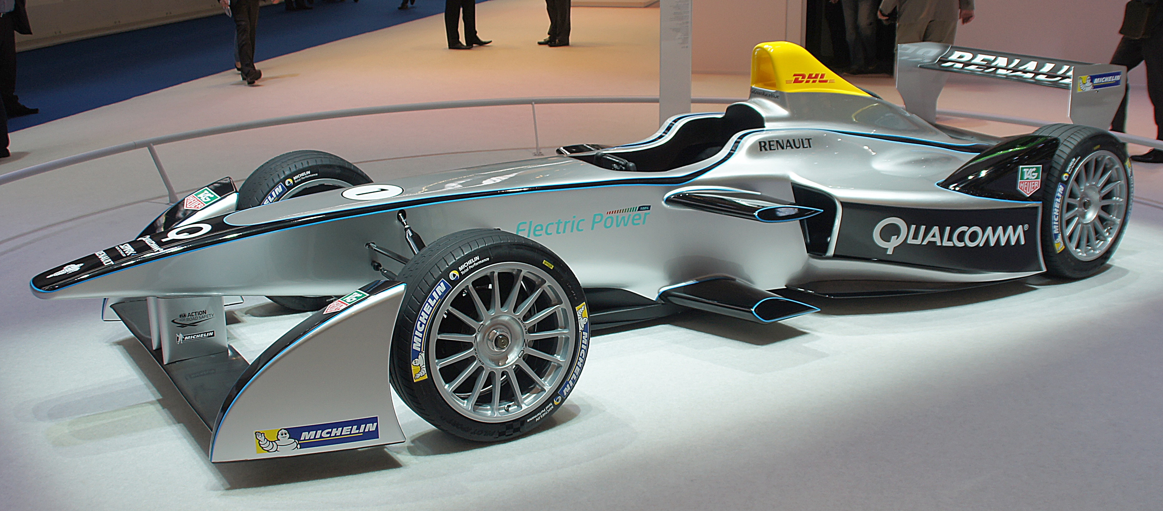 Formula E Spark Renault SRT 01E racing car