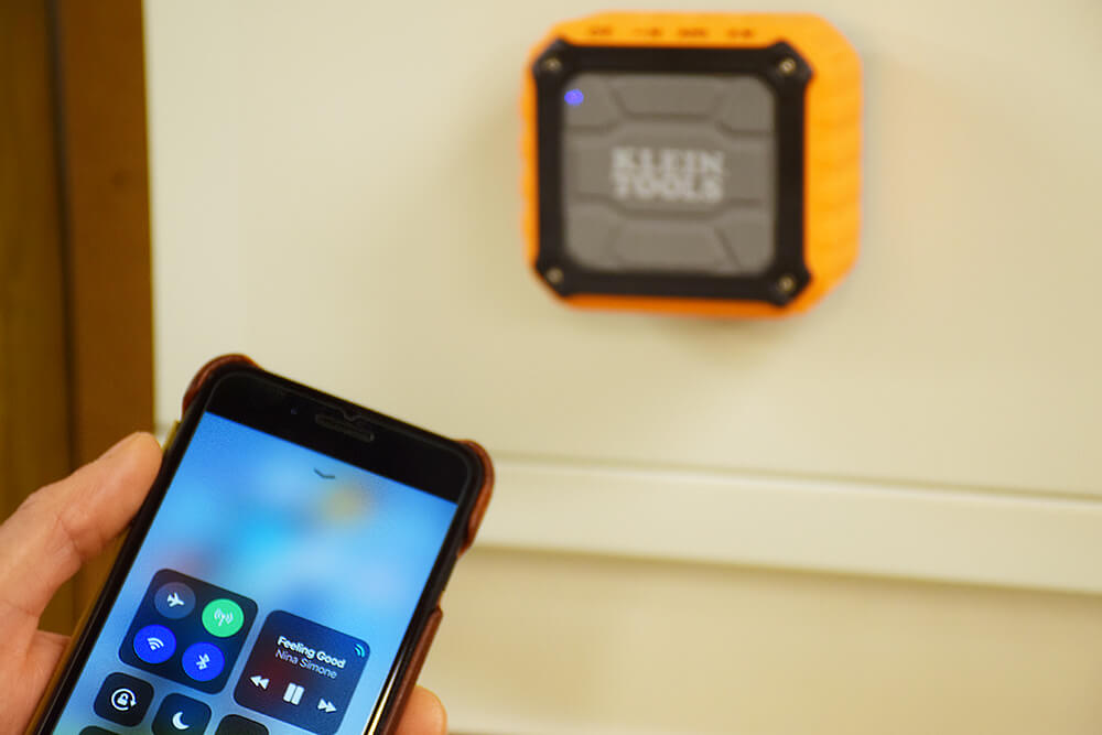 klein tools bluetooth speaker