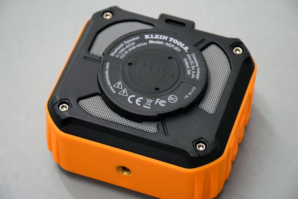 klein tools bluetooth speaker